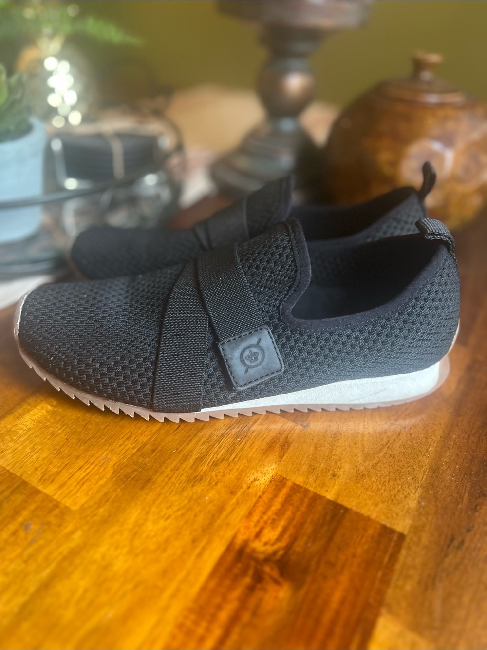 Born Black Slip-On Athletic Sneakers